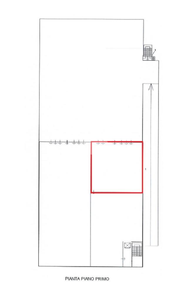 Ufficio in Via Buffalora 2, Brescia, {3} - Planimetria 1