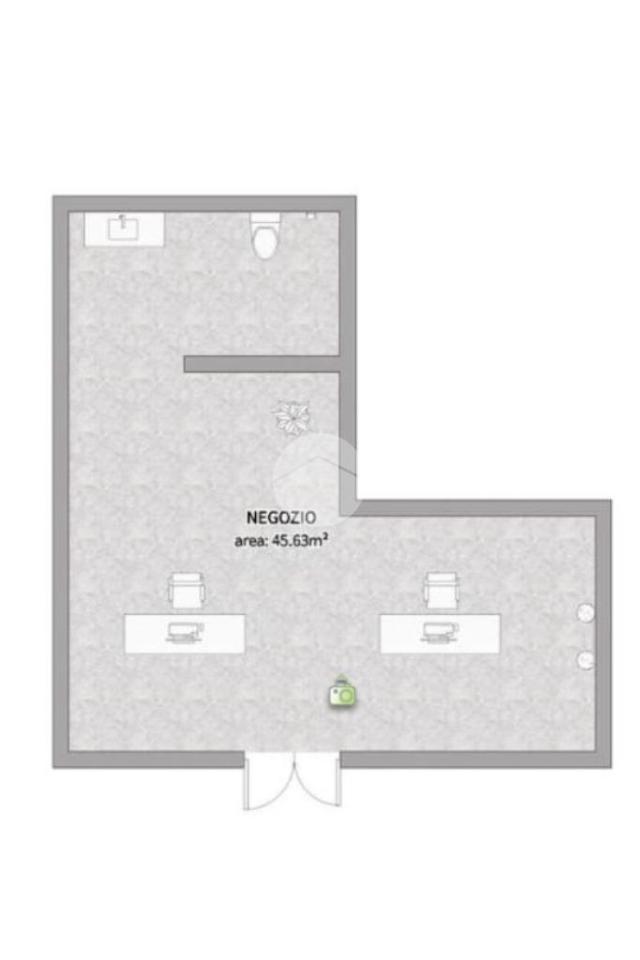 Negozio in Borgo Pietro Wuhrer 117, Brescia, {3} - Planimetria 1