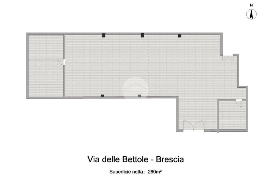Capannone in V. delle Bettole 1, Brescia, {3} - Planimetria 1