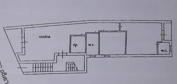 Quadrilocale in vendita, Largo Salaparuta 4, Casteldaccia - Planimetria 1