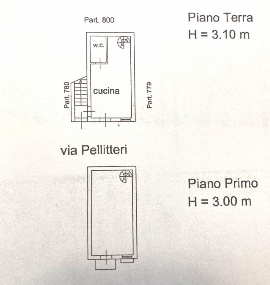 Bilocale in vendita, Via Pellitteri 5, Bagheria - Planimetria 1
