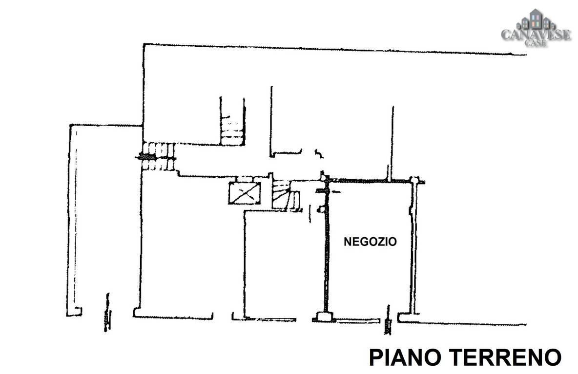 Negozio in Via Ex Internati 17, Castellamonte, {3} - Planimetria 1