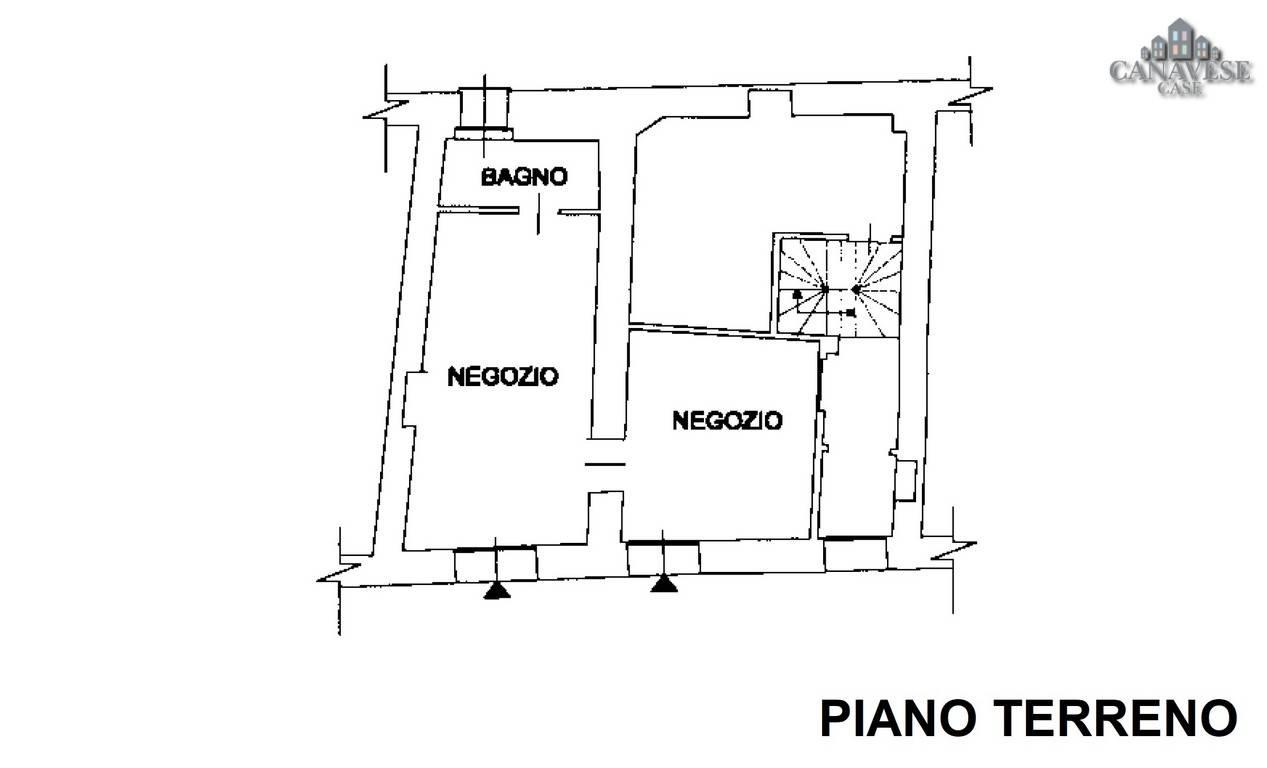 Negozio in Via del Municipio 14, Ozegna, {3} - Planimetria 1