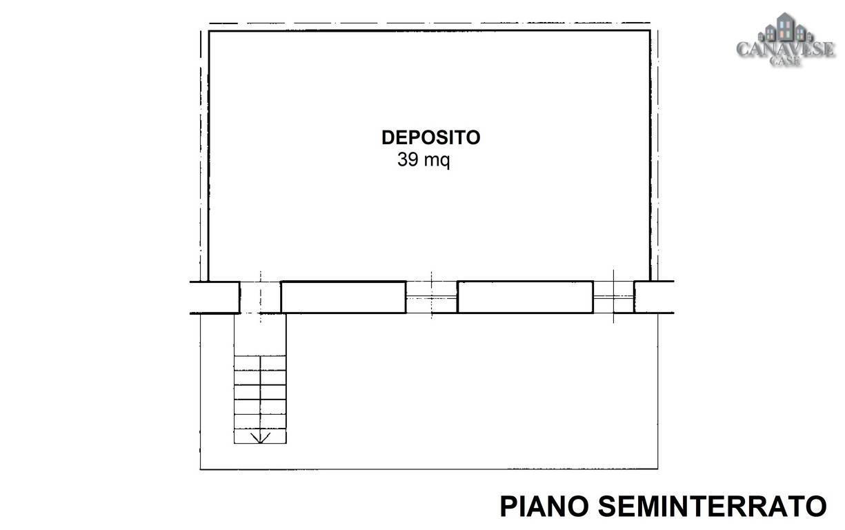 Magazzino in Frazione Preparetto 46, Castellamonte, {3} - Planimetria 1