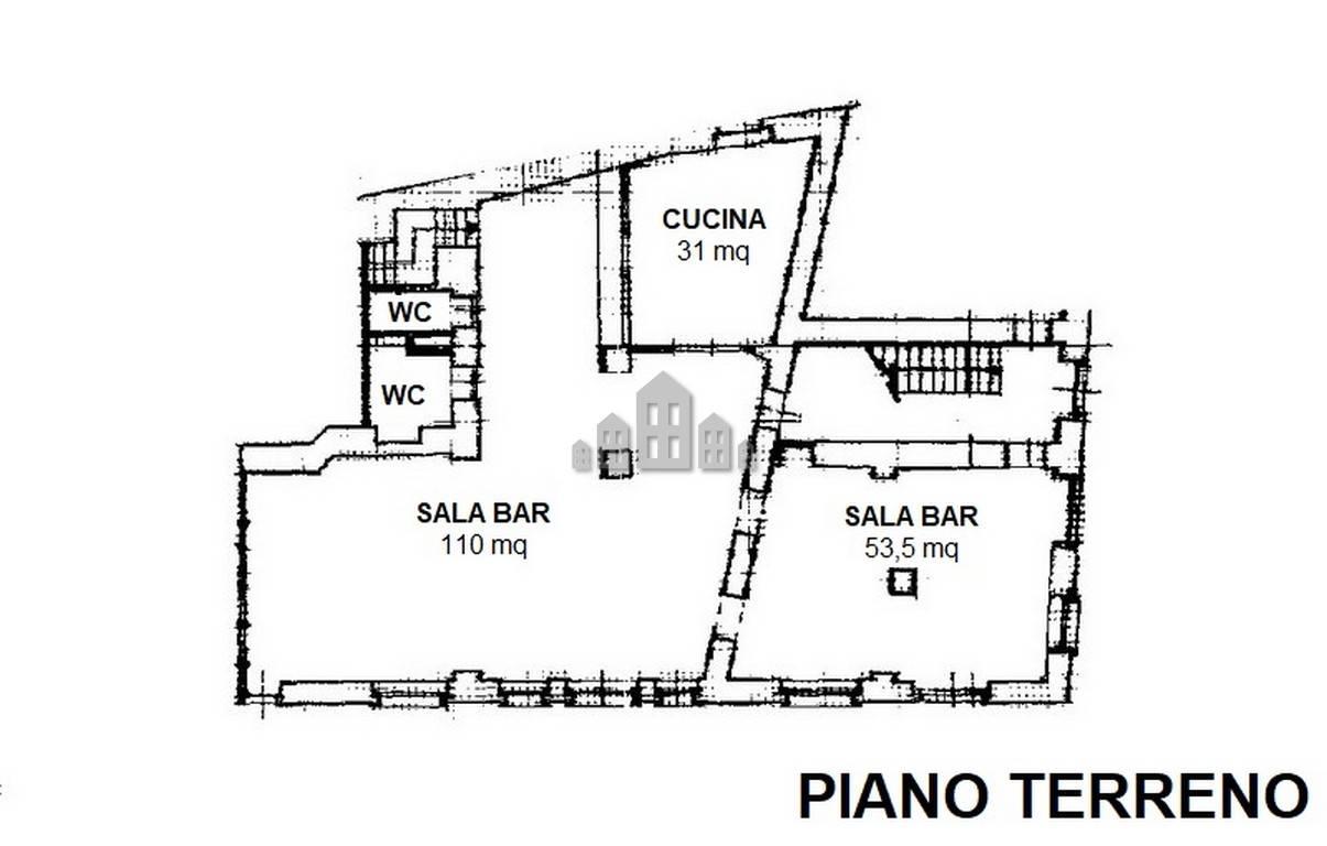 Esercizio commerciale in Via Garibaldi 1, Cuorgne', {3} - Planimetria 1