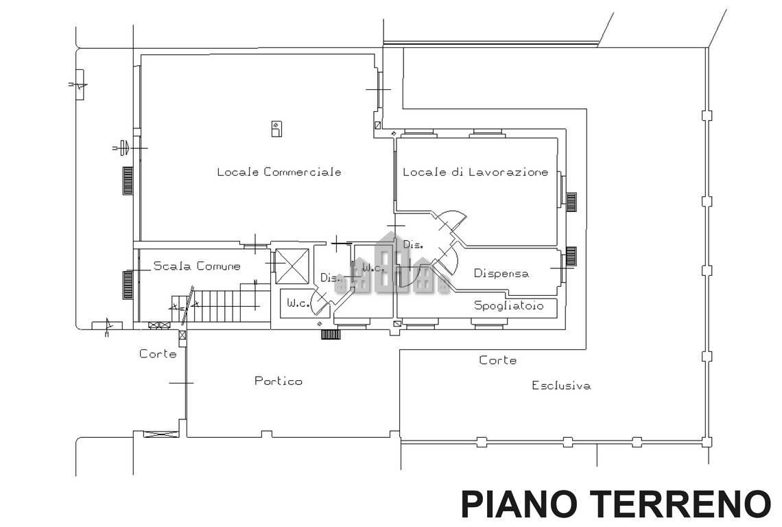 Esercizio commerciale in Viale Tenente Morello 13, Castellamonte, {3} - Planimetria 1