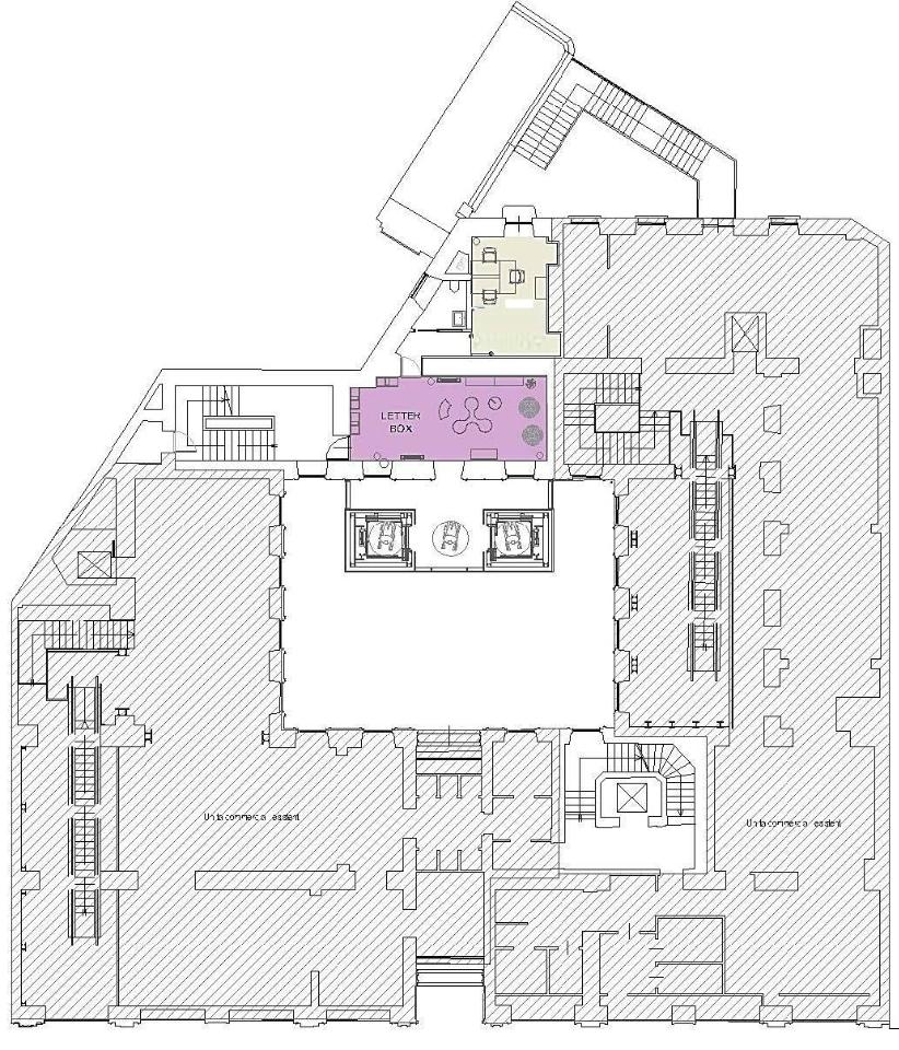 Ufficio in Via Dante 7, Milano, {3} - Planimetria 1