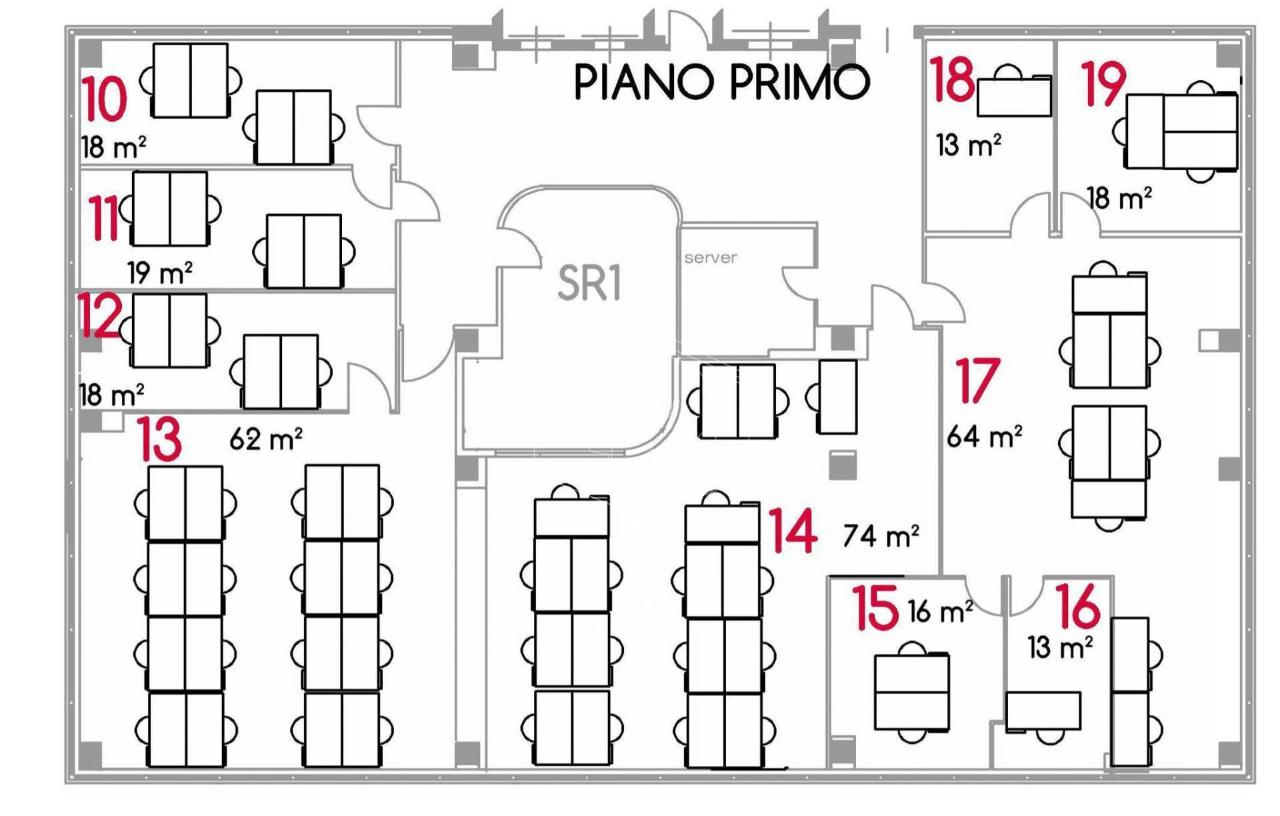Ufficio in Viale Brianza 181, Cinisello Balsamo, {3} - Planimetria 1
