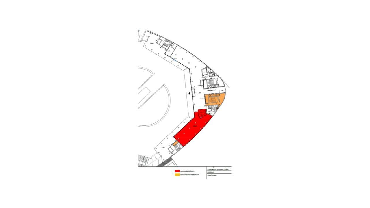 Ufficio in Via Lorenteggio 240 - Edif, Milano, {3} - Planimetria 1