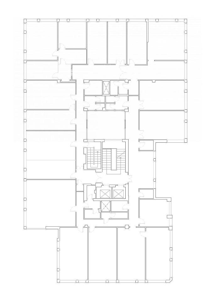 Ufficio in Via Ombrone, Roma, {3} - Planimetria 1