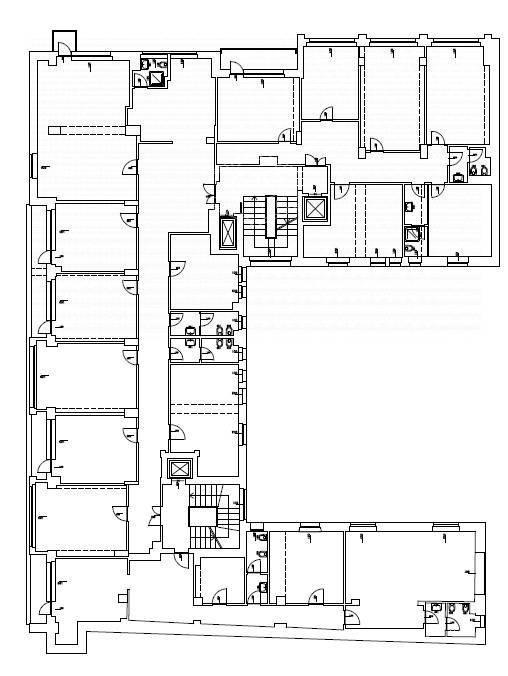 Ufficio in Via Flaminia, Roma, {3} - Planimetria 1