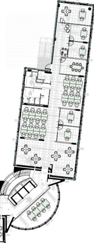 Ufficio in Lungotevere Vittorio Gassman 22, Roma, {3} - Planimetria 1