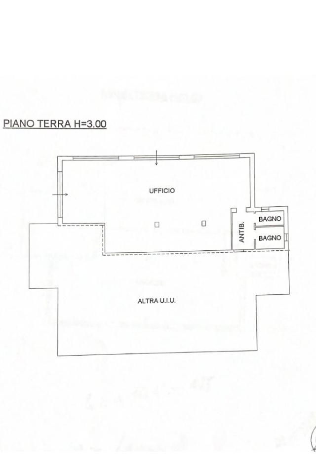 Ufficio in Via Carlo Boetti 1, Reggio Emilia, {3} - Planimetria 1