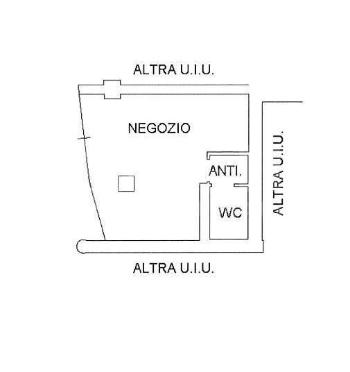 Negozio in Via Iotti  7, Calderara Di Reno, {3} - Planimetria 1