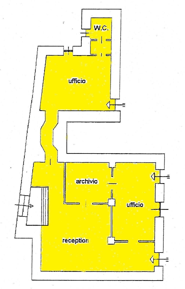 Studio in Via Rusconi 27, Como, {3} - Planimetria 1