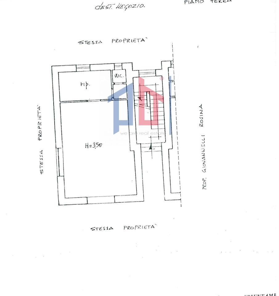 Negozio in Via del Tempio 12, Ardea, {3} - Planimetria 1