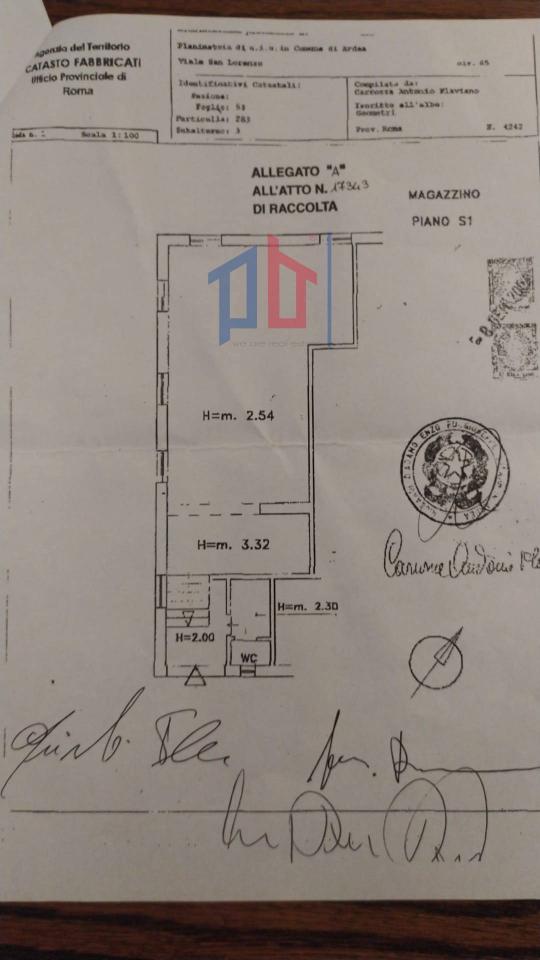 Negozio in Via delle Pernici, Ardea, {3} - Planimetria 1