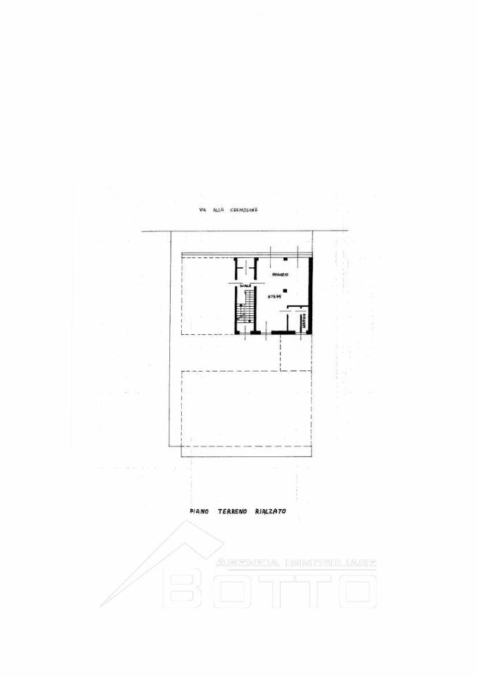 Negozio in Via Cremosina 13, Pogno, {3} - Planimetria 1