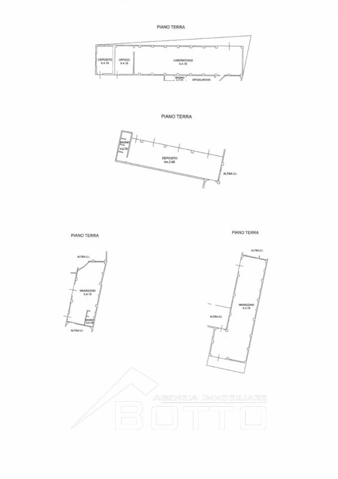 Laboratorio in Via Vecchia per Maggiate 20, Borgomanero, {3} - Planimetria 1