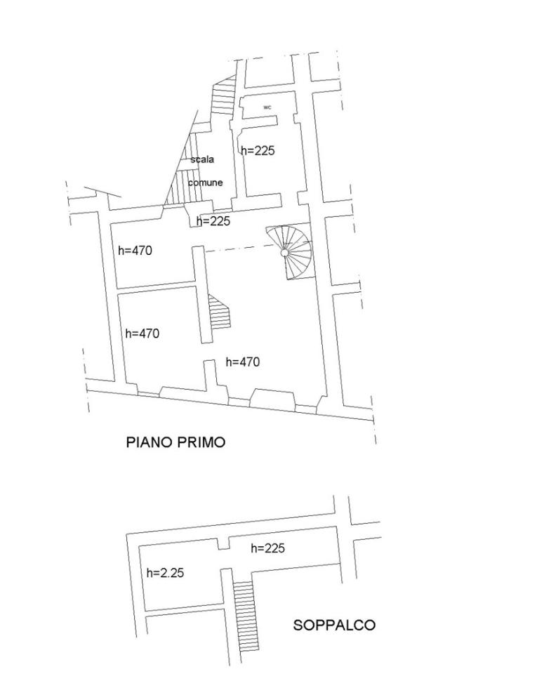 Ufficio in Via Garibaldi  20, Civita Castellana, {3} - Planimetria 1