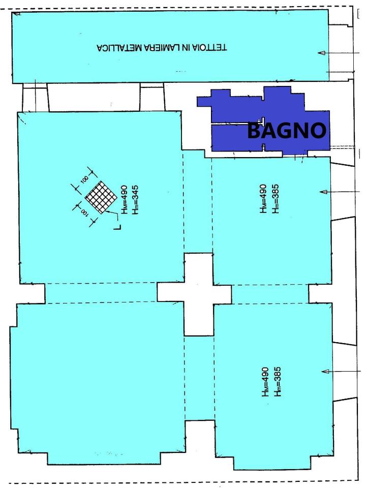 Negozio in Via Umberto 11, Trani, {3} - Planimetria 1