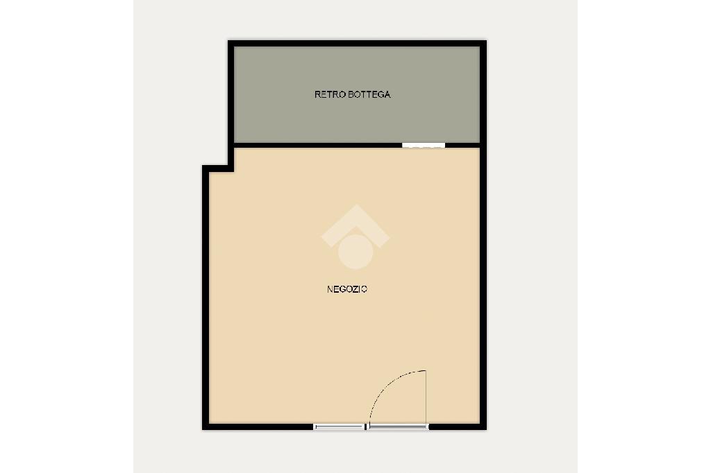 Negozio in Via Dante 33, Rovereto, {3} - Planimetria 1