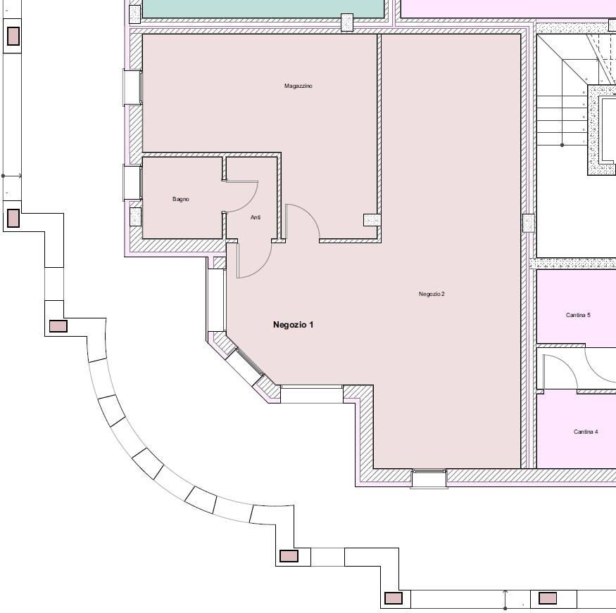 Negozio in Via Molini /Via Roma, Pasiano Di Pordenone, {3} - Planimetria 1