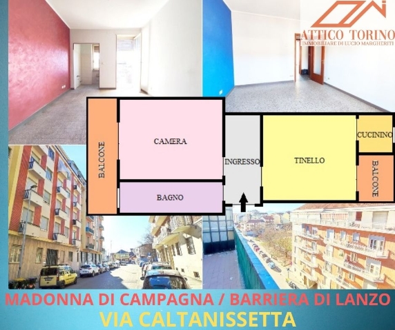 Zweizimmerwohnung in Via Caltanissetta 7, Torino - Foto 1