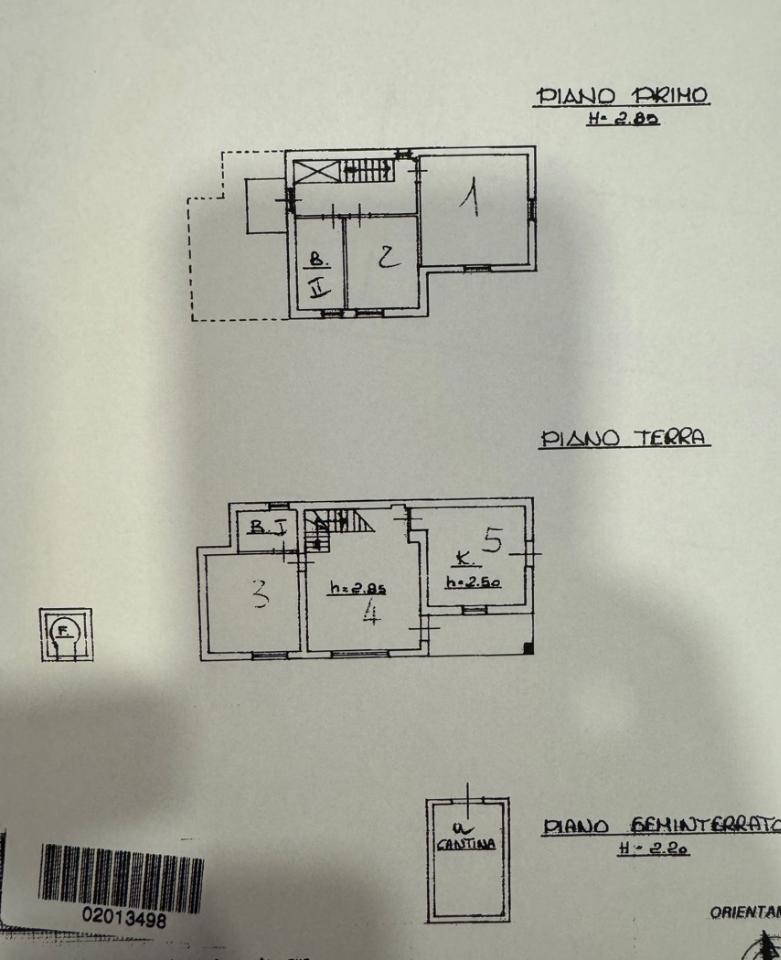 Casa indipendente in vendita, Villa in Strada Piedimonte , Terni - Planimetria 1