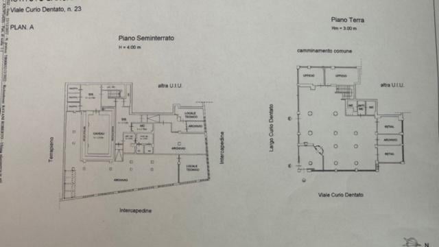 Negozio in Via Curio Dentato 23, Terni, {3} - Planimetria 1