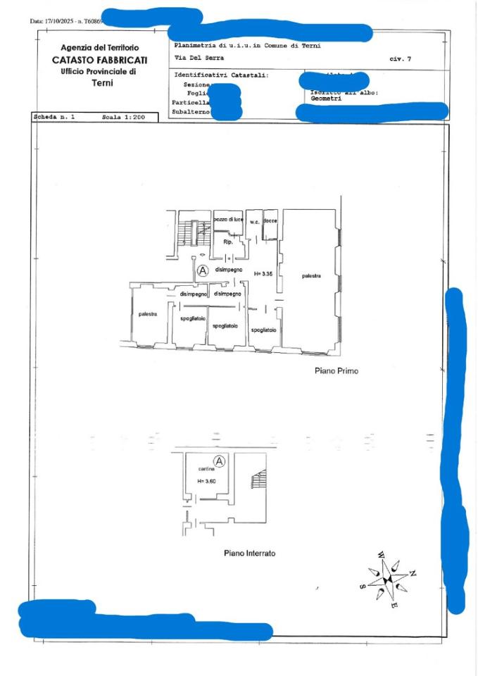 Negozio in Via del Serra, Attualmente Locato ., Terni, {3} - Planimetria 1