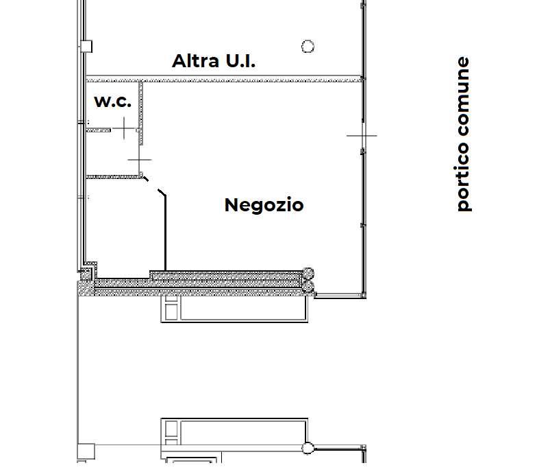 Negozio in , San Mauro Torinese, {3} - Planimetria 1