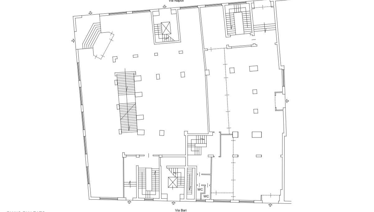 Negozio in Via Maqueda, Palermo, {3} - Planimetria 1