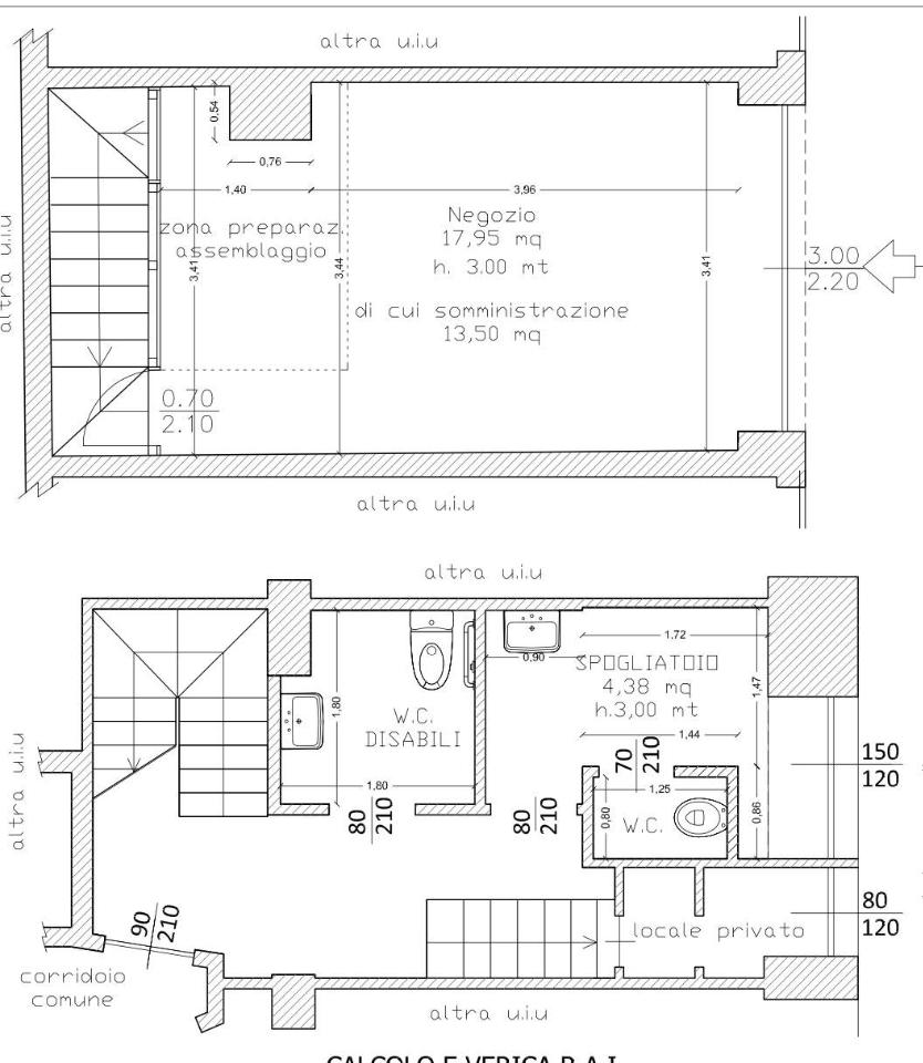 Negozio in Corso Buenos Aires, Milano, {3} - Planimetria 1