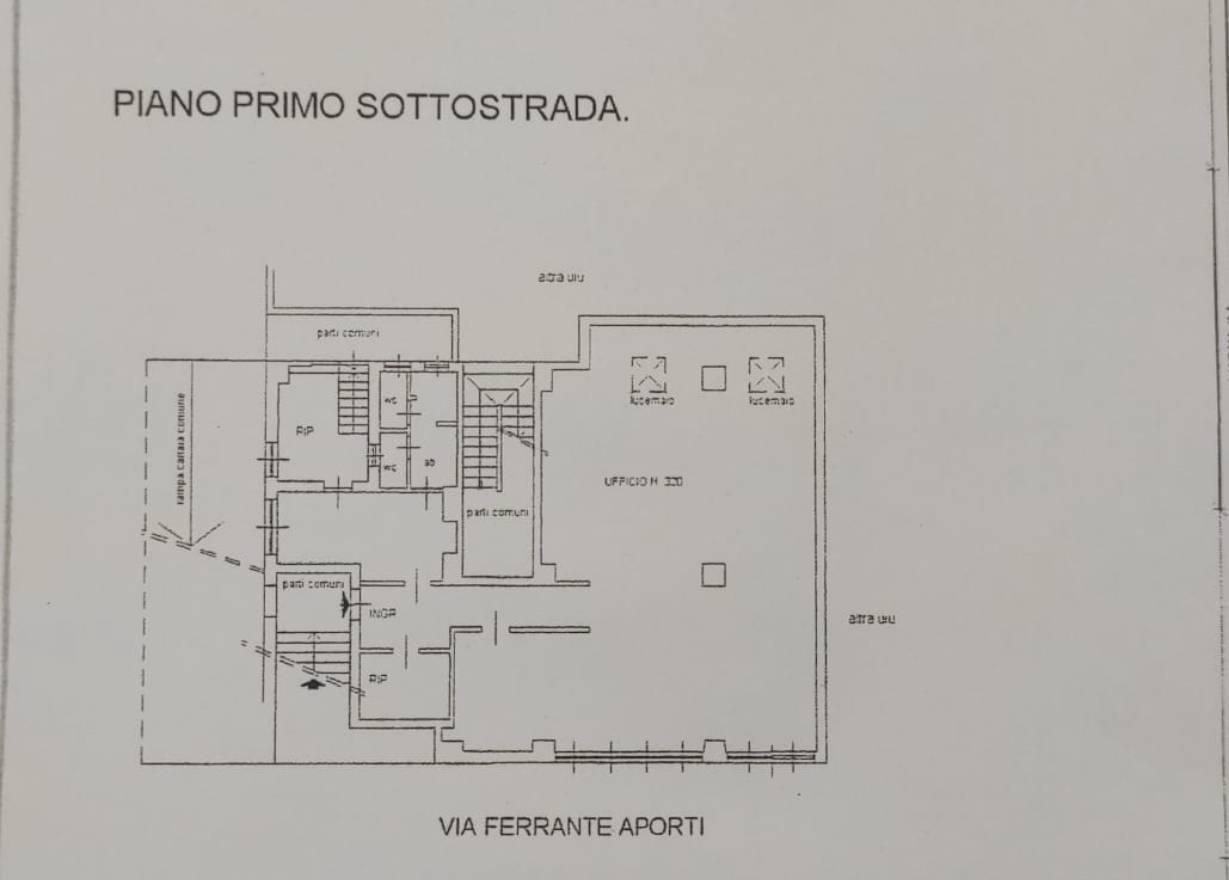 Ufficio in Via Ferrante Aporti, Milano, {3} - Planimetria 1