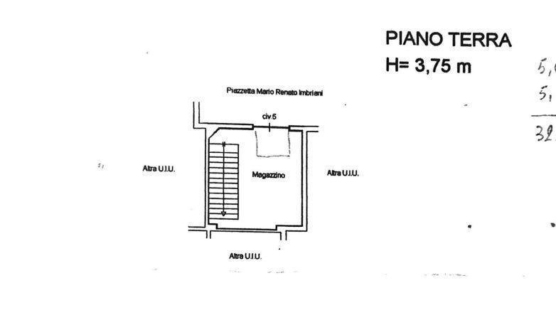 Negozio in Via Gattola  16, Trani, {3} - Planimetria 1