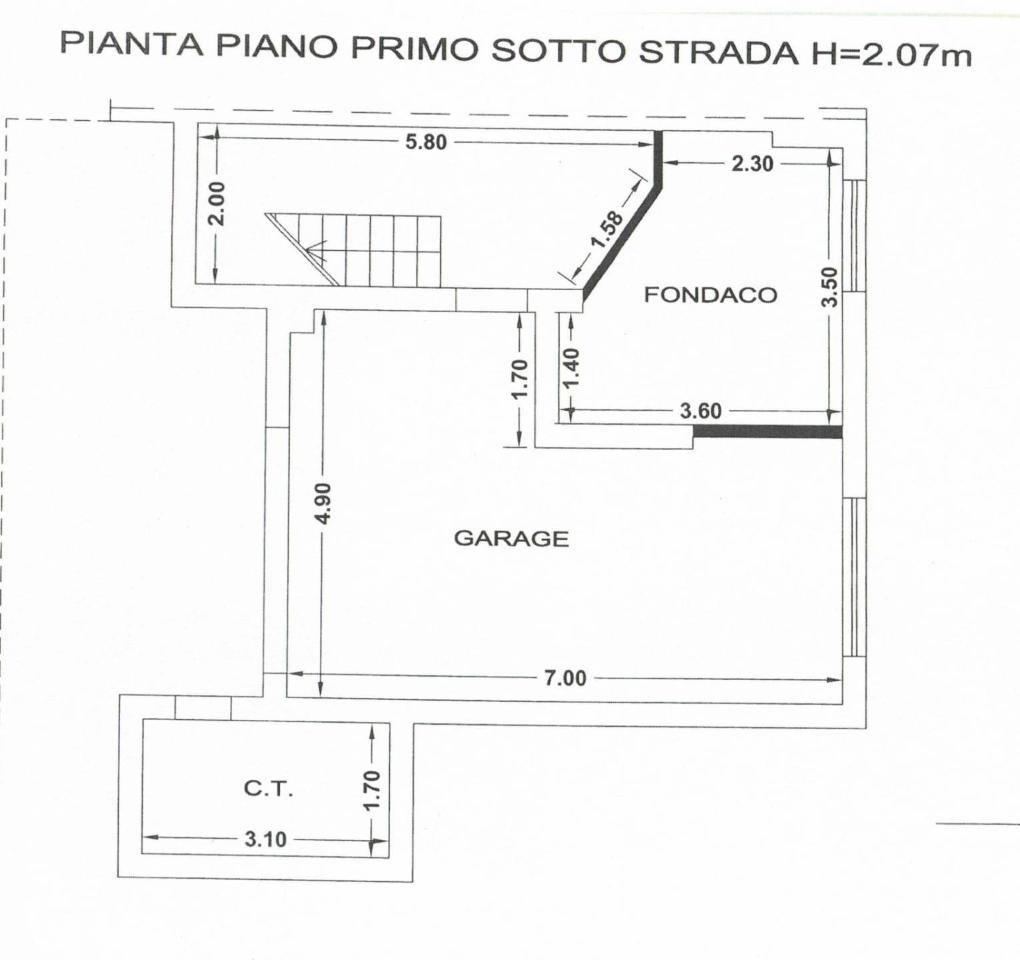 Villa in vendita, Viale Assisi, Folignano - Planimetria 1