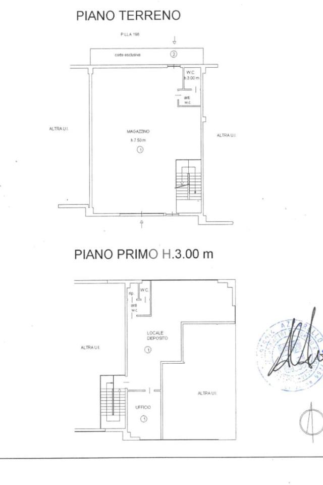 Capannone in Strada Banchette 3, Rosta, {3} - Planimetria 1