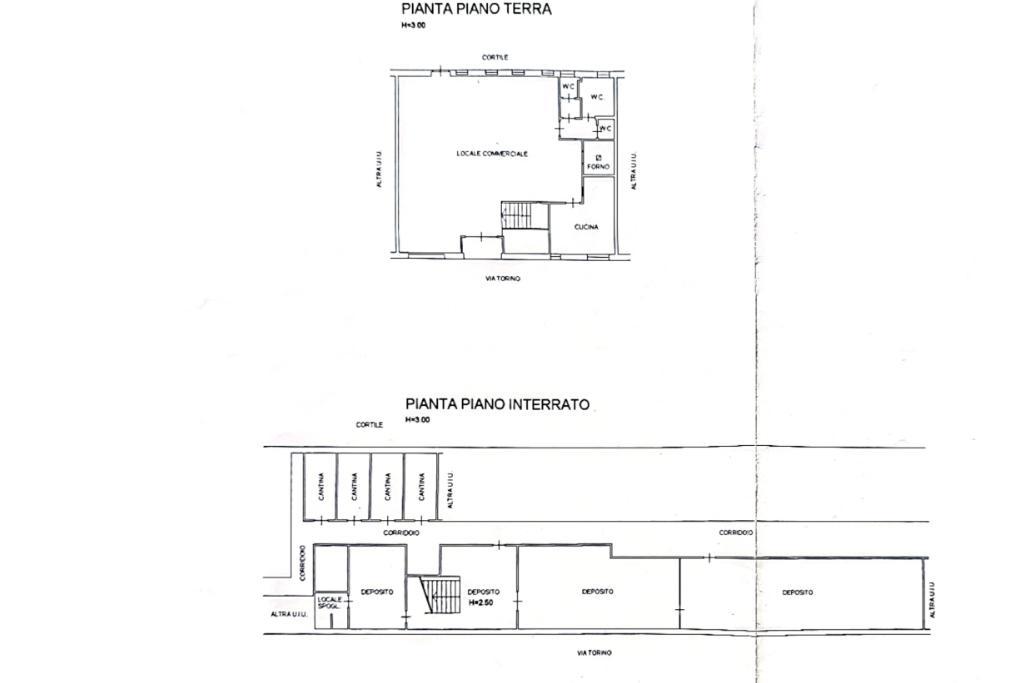 Negozio in Via Torino 99, Piossasco, {3} - Planimetria 1