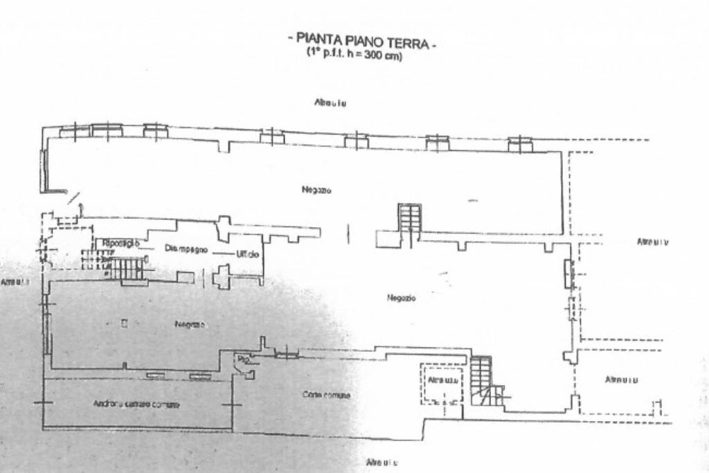 Negozio in Via Rosta 9, Buttigliera Alta, {3} - Planimetria 1
