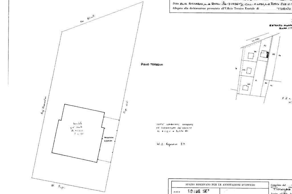 Capannone in Via Rivoli 118, Rosta, {3} - Planimetria 1