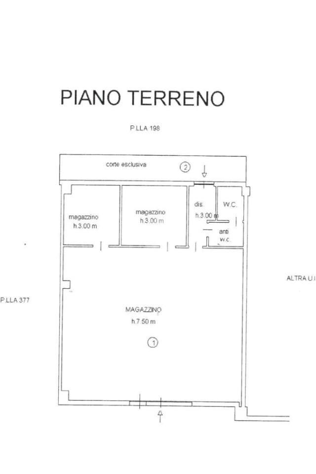 Capannone in Strada Banchette 3, Rosta, {3} - Planimetria 1