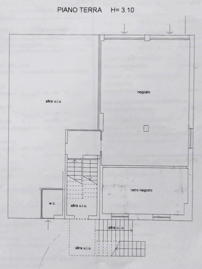 Negozio in Via V Alpini  149, Morbegno, {3} - Planimetria 1