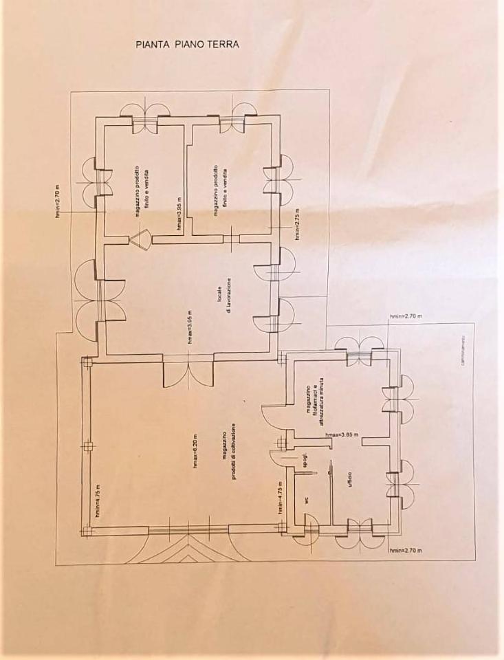 Azienda agricola in , Rosignano Marittimo, {3} - Planimetria 1