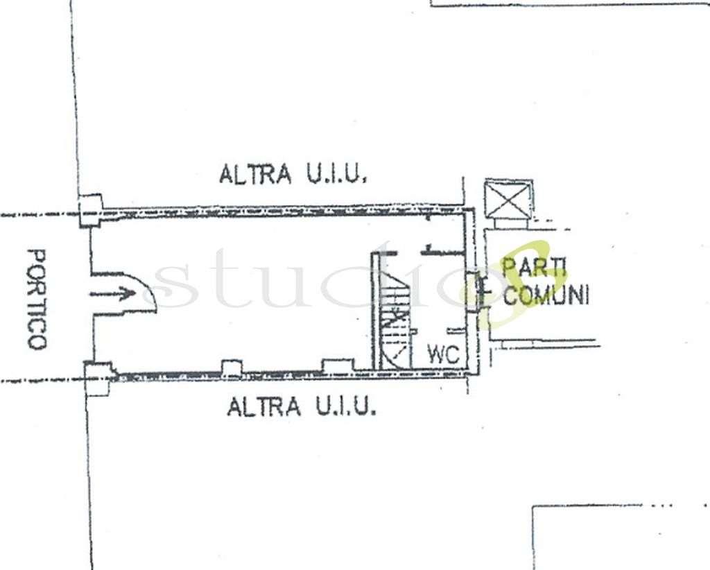Negozio in Via Vittorio Emanuele 100, Bordighera, {3} - Planimetria 1