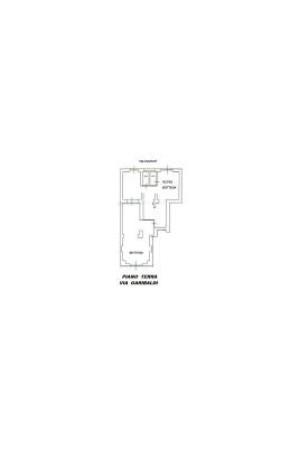Negozio in Via Giuseppe Garibaldi 192, Paterno', {3} - Planimetria 1