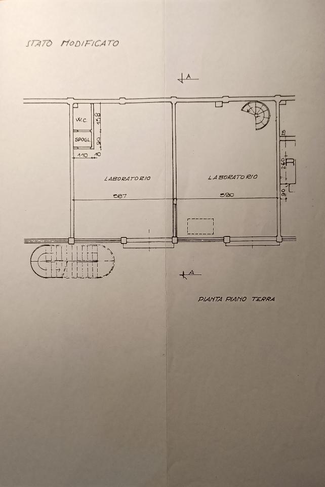 Capannone in Sarzanese Sud 835, Massarosa, {3} - Planimetria 1
