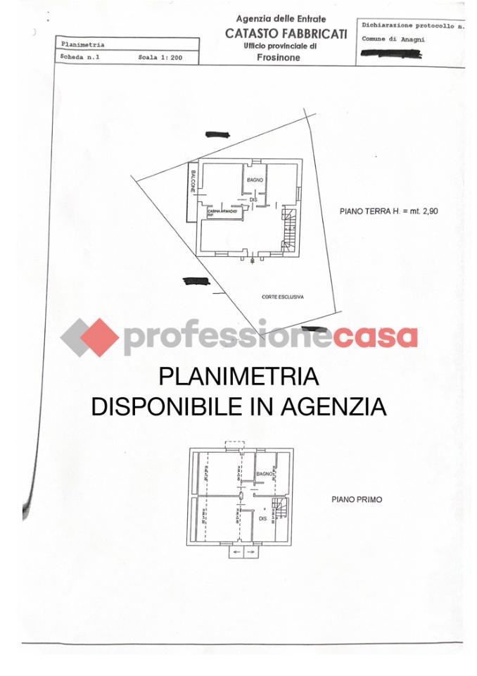 Ufficio in Via Romana  76, Colleferro, {3} - Planimetria 1