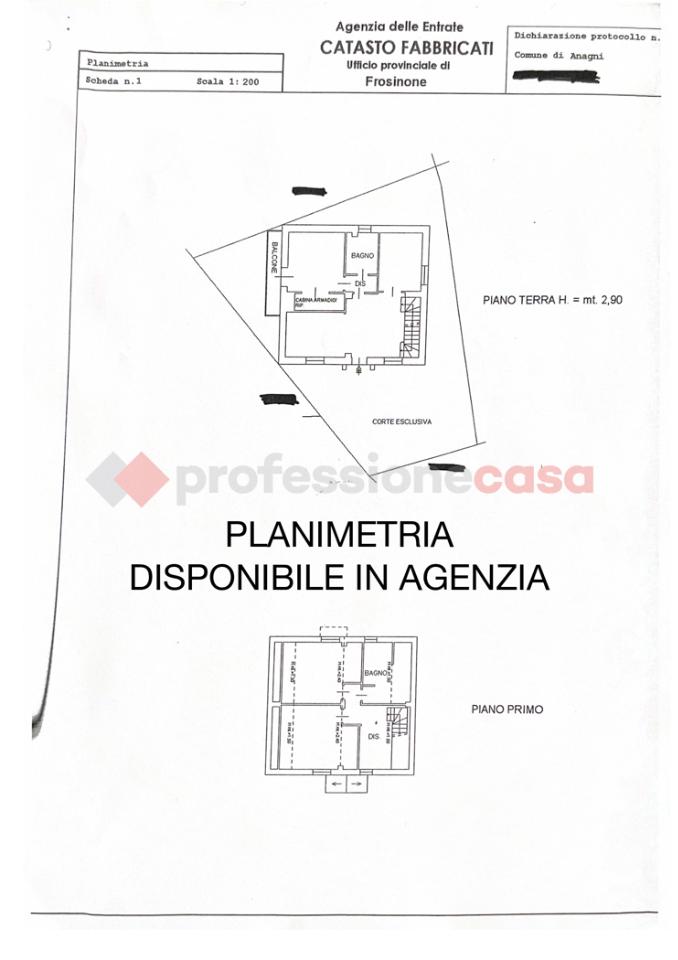 Negozio in Via Casilina Km 62.800 Snc, Anagni, {3} - Planimetria 1
