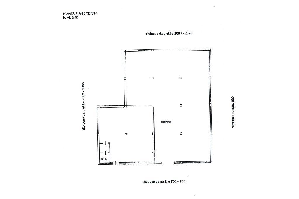 Capannone in Via delle Valli 25, Aprilia, {3} - Planimetria 1